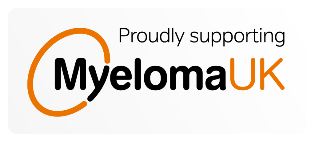 Proudly Supporting Myeloma UK Logo