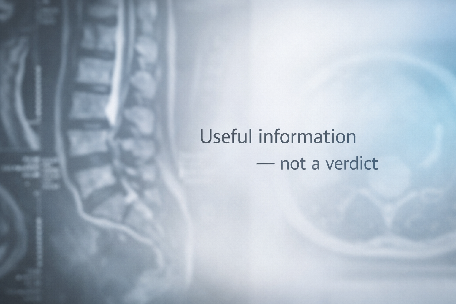 Pain Does Not Automatically Mean Damage